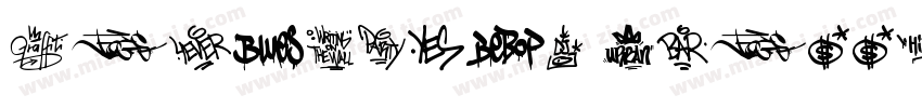 Handstyle Graffiti字体转换